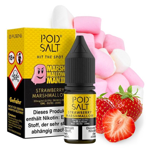 PodSalt - Pod Salt FUSION Marshmallow Man 20mg Nikotinsalzliquid