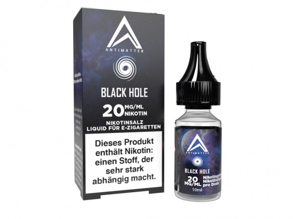 Antimatter - Black Hole Nikotinsalzliquid (Rum &amp; Vanille)