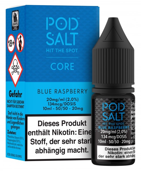 Pod Salt - Blue Raspberry Nikotinsalzliquid