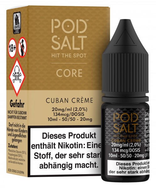 Pod Salt - Cuban Cream Nikotinsalzliquid