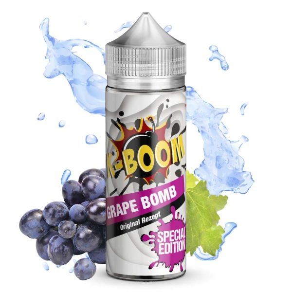 K-Boom - Grape Bomb Longfill-Aroma (Trauben &amp; Frische)