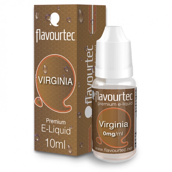 E-Liquid made in EU - flavourtec VIRGINIA (Tabakgeschmack)
