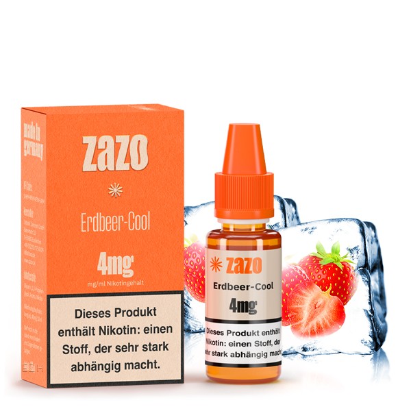 Zazo - Erdbeer Cool E-Liquid 10ml von ZAZO