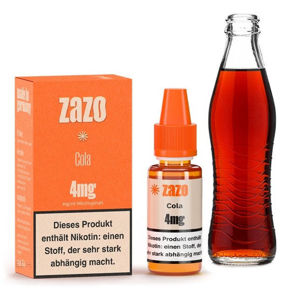 Zazo - Cola E-Liquid 10ml von ZAZO