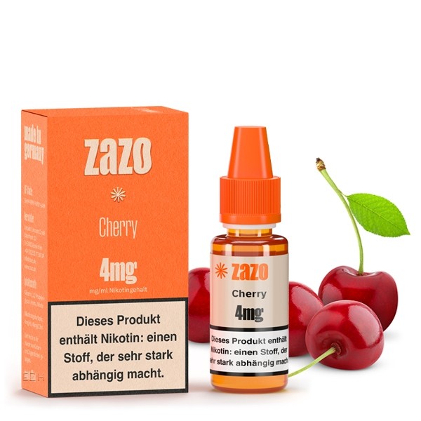 Zazo - Cherry E-Liquid 10ml von ZAZO