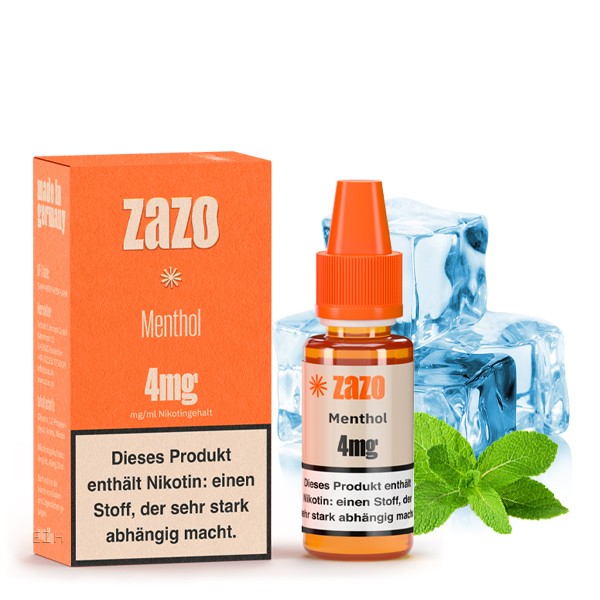 Zazo - Menthol E-Liquid 10ml von ZAZO