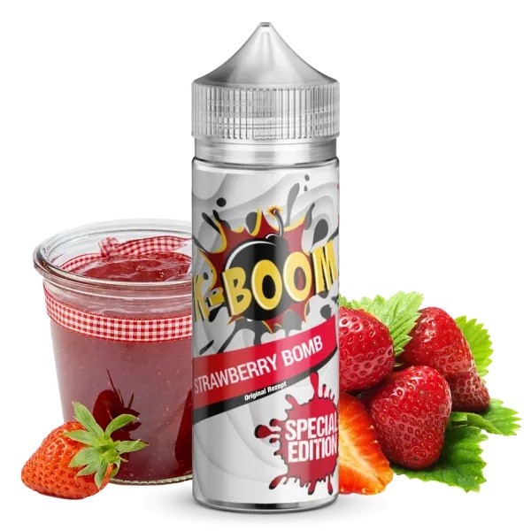 K-Boom - Strawberry Bomb Longfill-Aroma (Erdbeermarmelade)