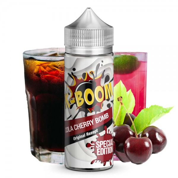 K-Boom - Cola Cherry Bomb Longfill-Aroma (Cola &amp; Kirschen)