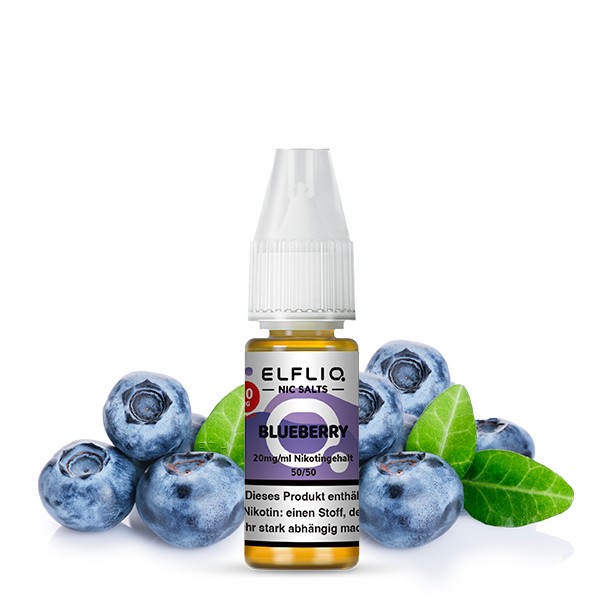 Elfliq - Blueberry Nikotinsalzliquid (Blaubeere)