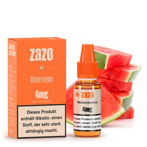 Zazo - Watermelon E-Liquid 10ml von ZAZO