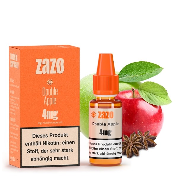 Zazo - Double Apple (Doppel Apfel) E-Liquid 10ml von ZAZO