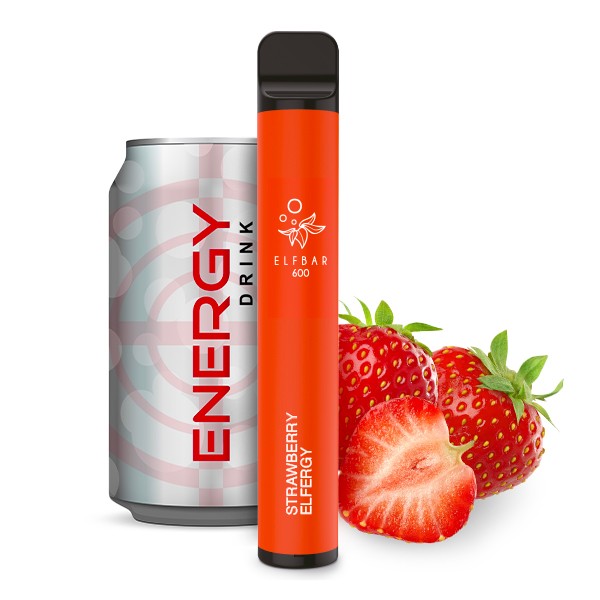 Erdbeere Elfergy Elfbar 600 (Einweg E-Zigarette)