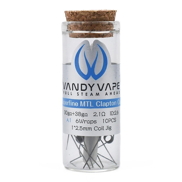 Vandy Vape - Prebuilt A1 Superfine MTL Fused Clapton Coil 2.1 Ohm - P7