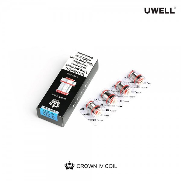 Uwell - CROWN IV Ersatz-Verdampfer 0,23 &amp; 0,25 Sieb- UWELL