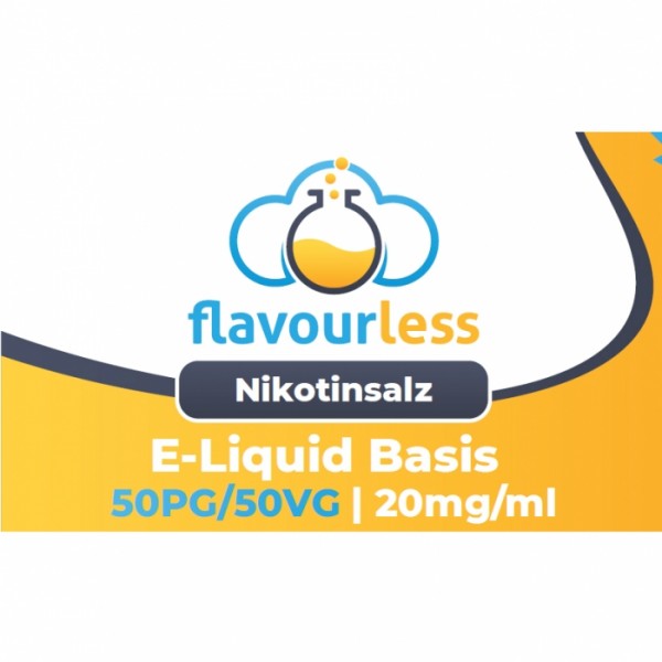 Flavourless - NIKOTINSALZ Shot (50/50) 20mg
