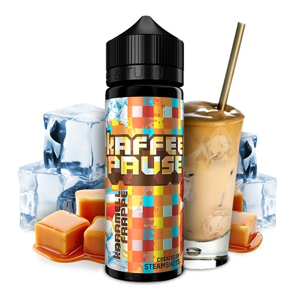 Kaffeepause - Karamell Frappe Ice 20 ml