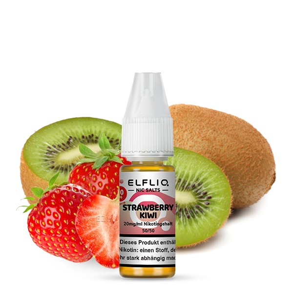 Elfliq - Strawberry Kiwi Nikotinsalzliquid (Erdbeere &amp; Kiwi)