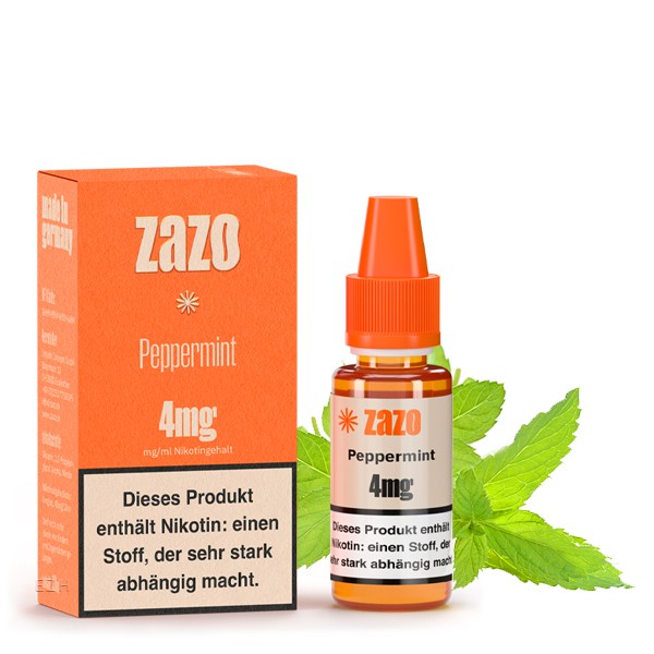 Zazo - Peppermint E-Liquid 10ml von Zazo