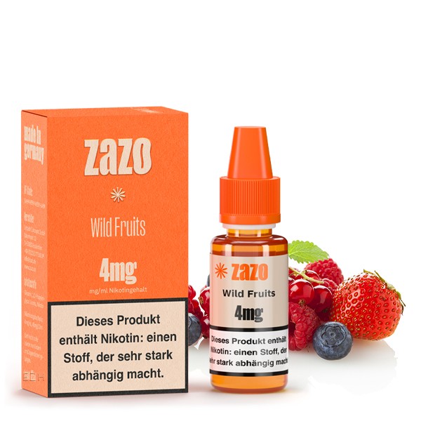 Zazo - Wild Fruits E-Liquid 10ml von ZAZO