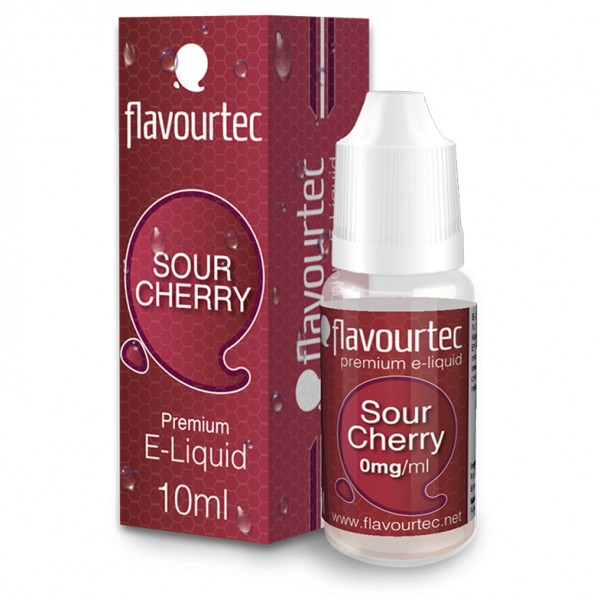 E-Liquid made in EU - flavourtec SOUR CHERRY (Sauerkirsche)