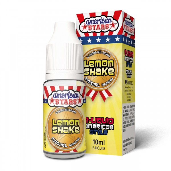 American Style E-Liquid made in EU - American Stars LEMON SHAKE (Buttermilch Zitrone)